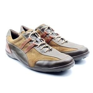 Cole Haan Brown multicolored Suede vibram shoes